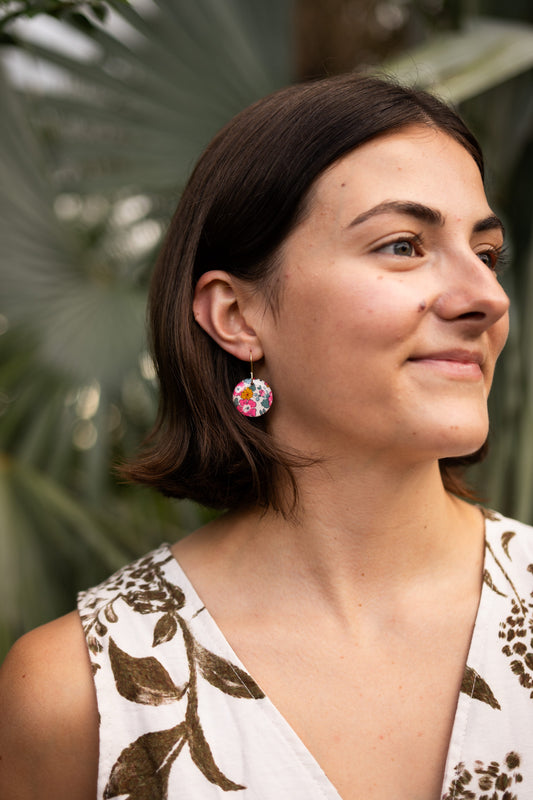Betsy Ann (pink) Dangles