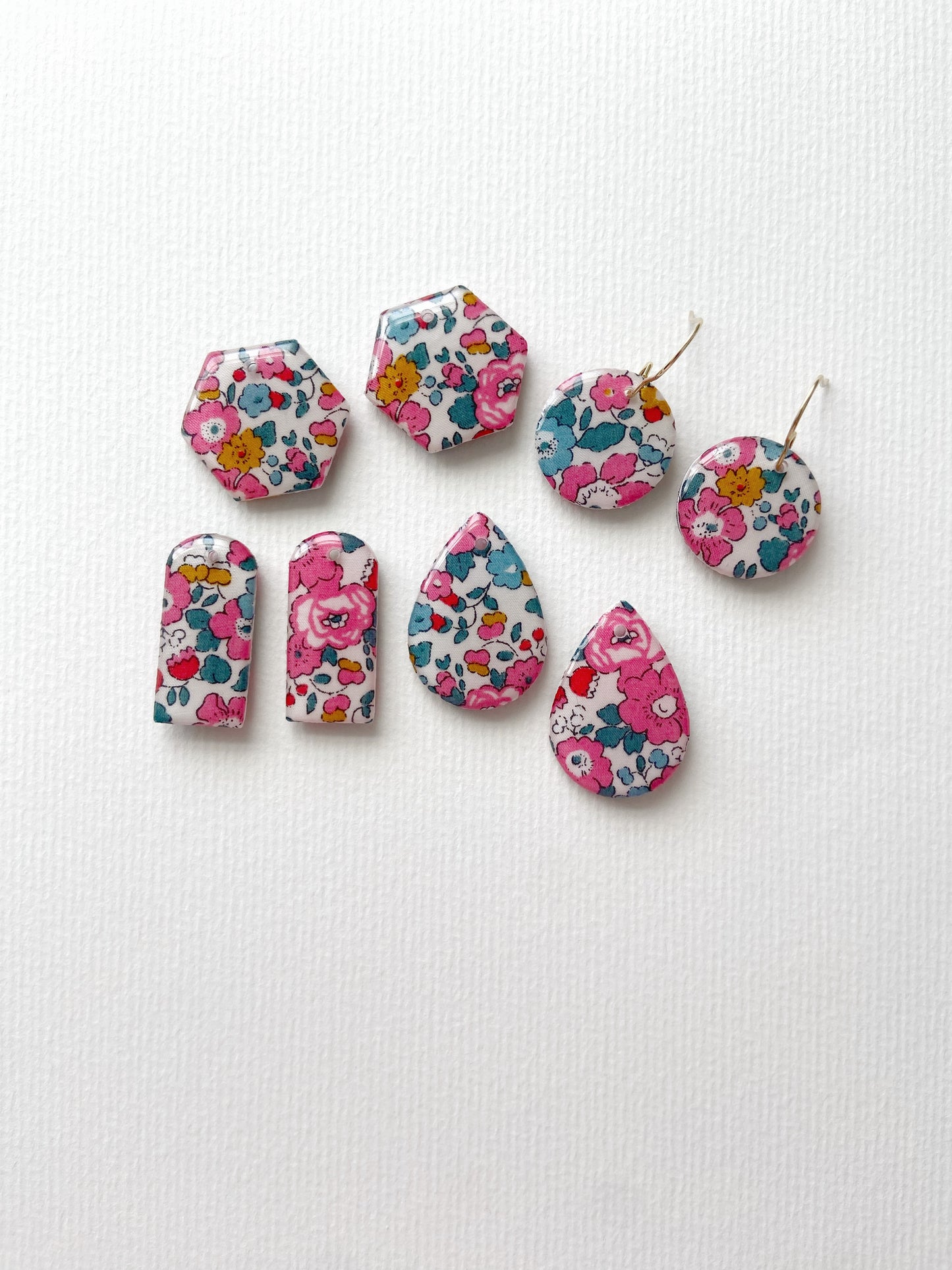 Betsy Ann (pink) Dangles