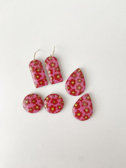 Fauna (pink) Dangles